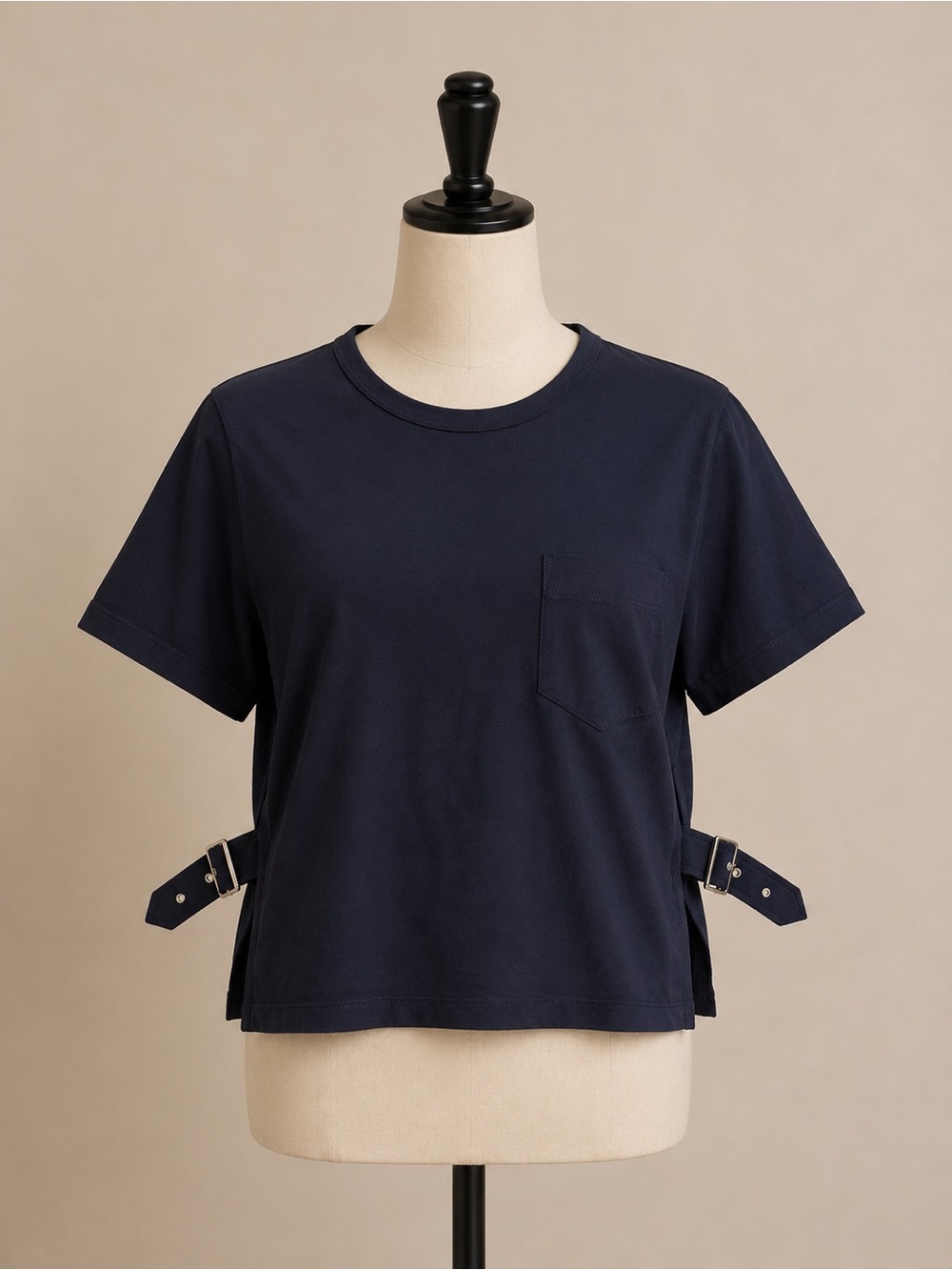 Meimeij Classic Navy Short-Sleeve Pocket Tee like size medium
